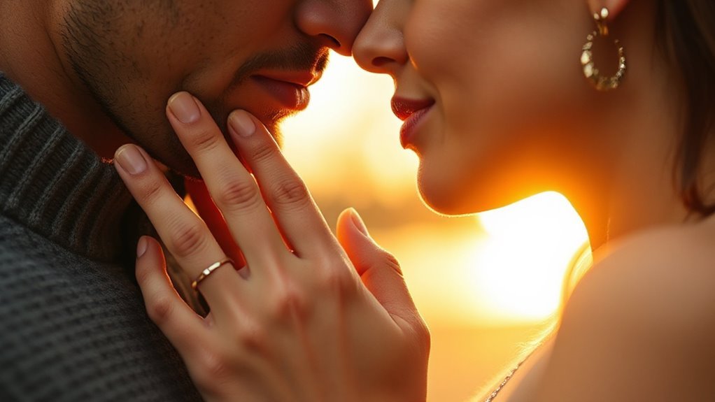 anticipation builds through closeness