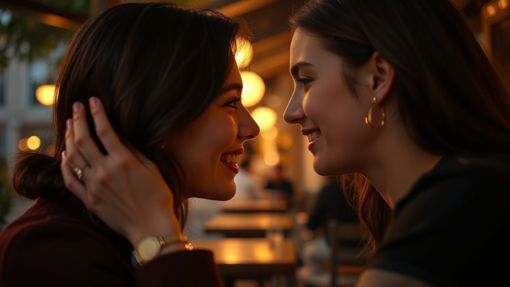 body language indicates desire