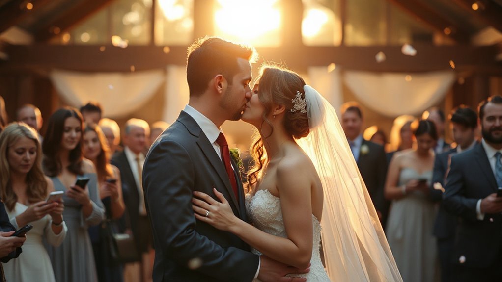 capture the perfect kiss