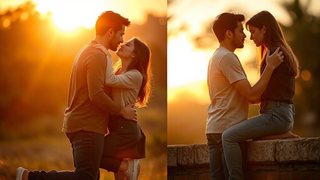 creative height adjusted kissing techniques