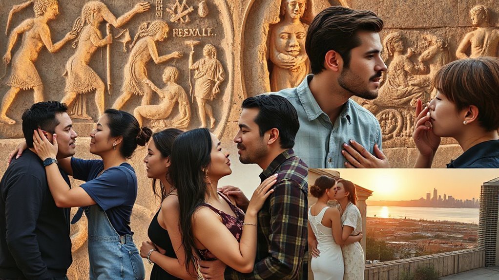 cultural variations of kisses