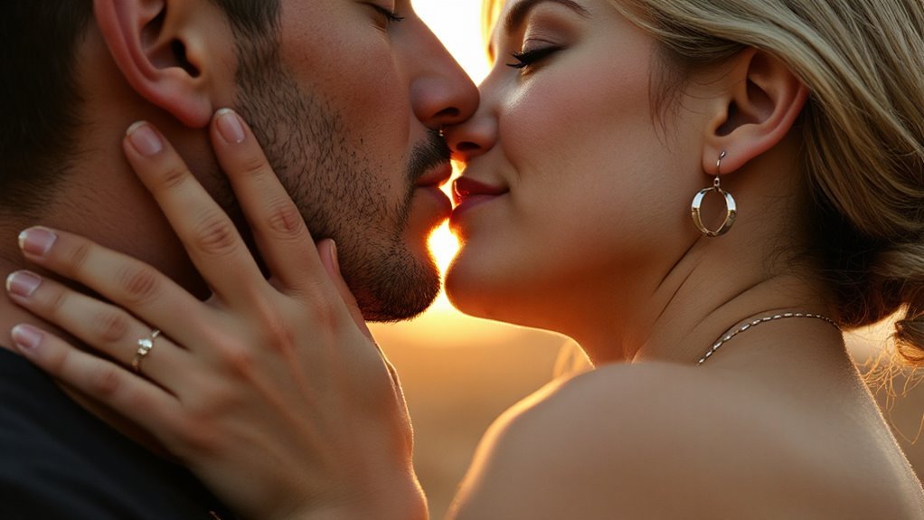 elevate kisses with caresses