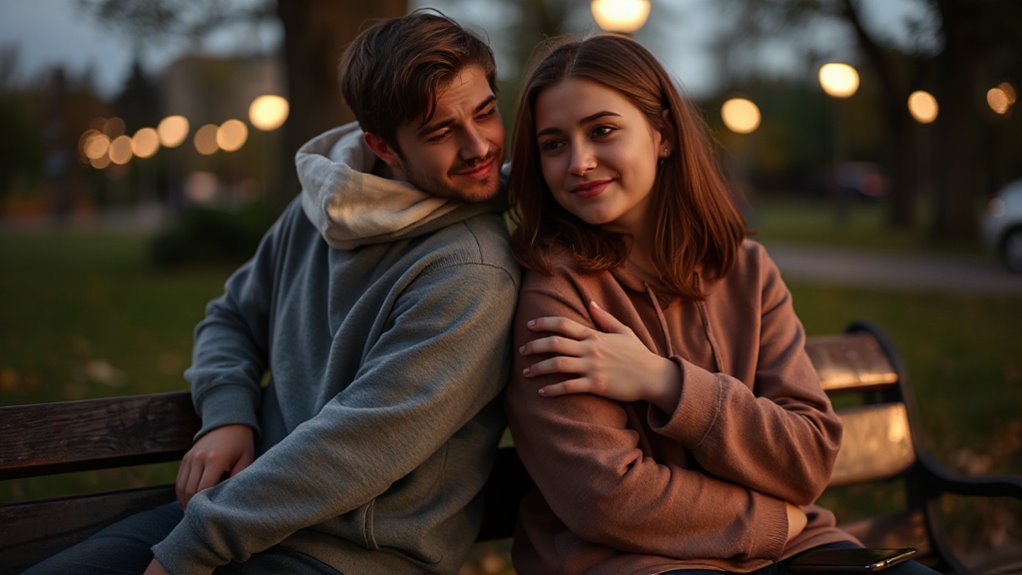 embrace awkward first kisses