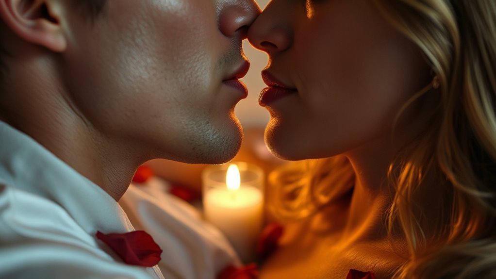 enhance kissing with senses