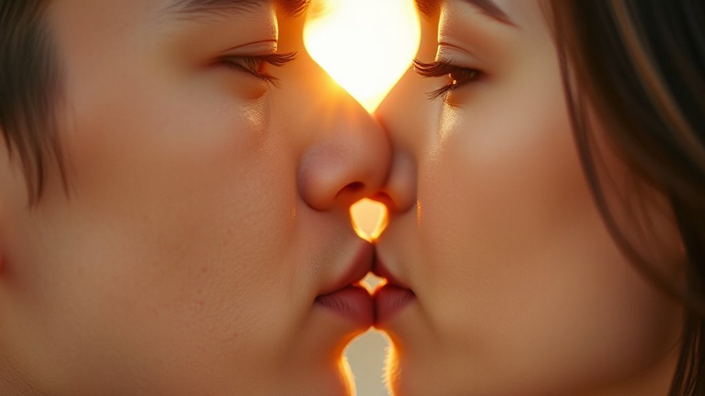 gentle flutter intimate connection