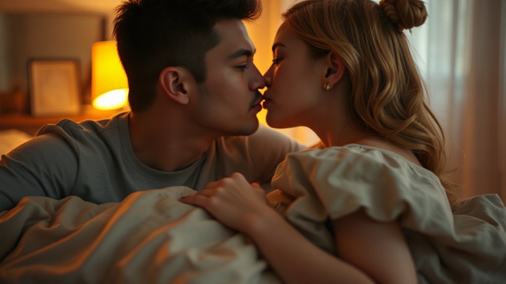 goodnight kiss enhances intimacy