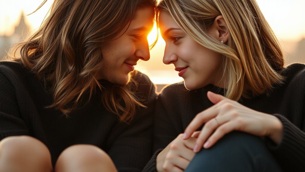 inward leaning indicates intimacy