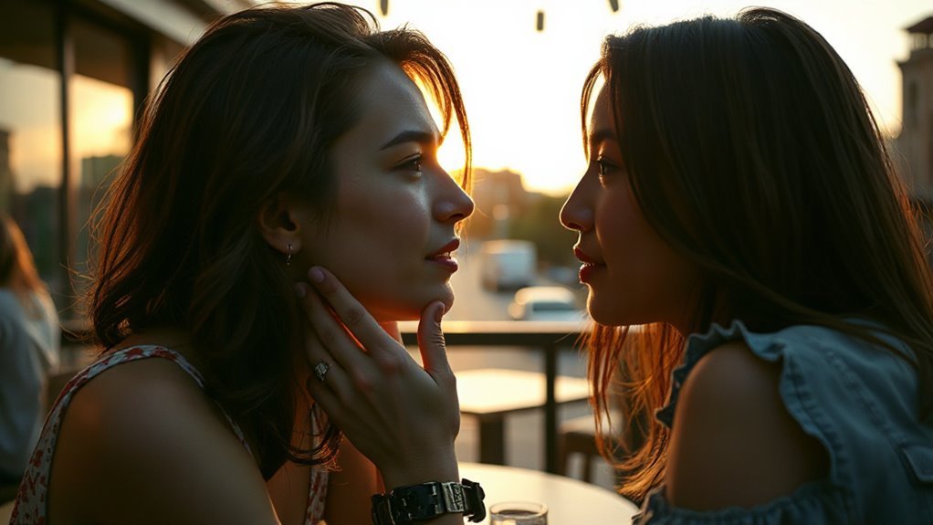 kiss timing should feel spontaneous