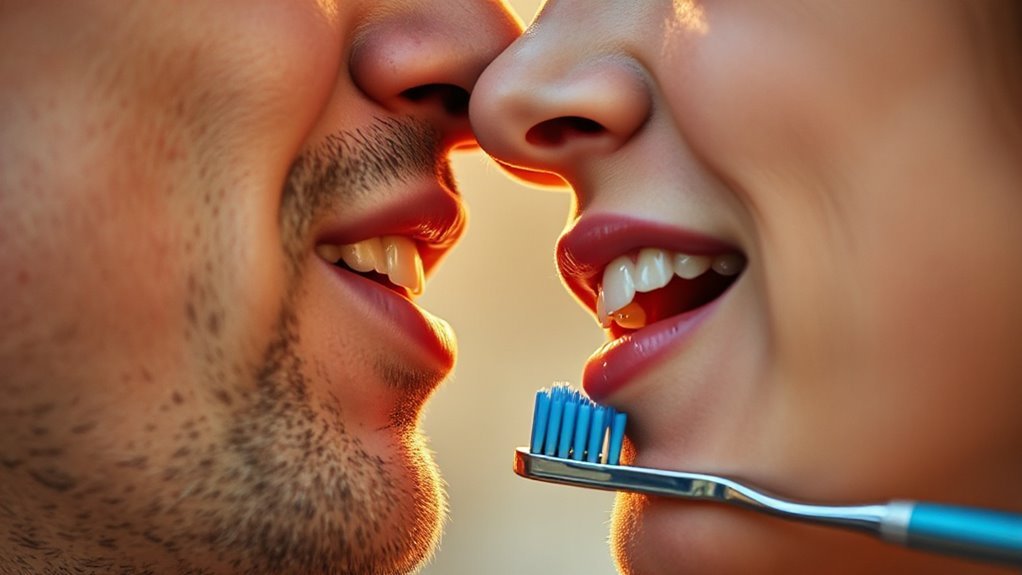 kissing and gum disease risks