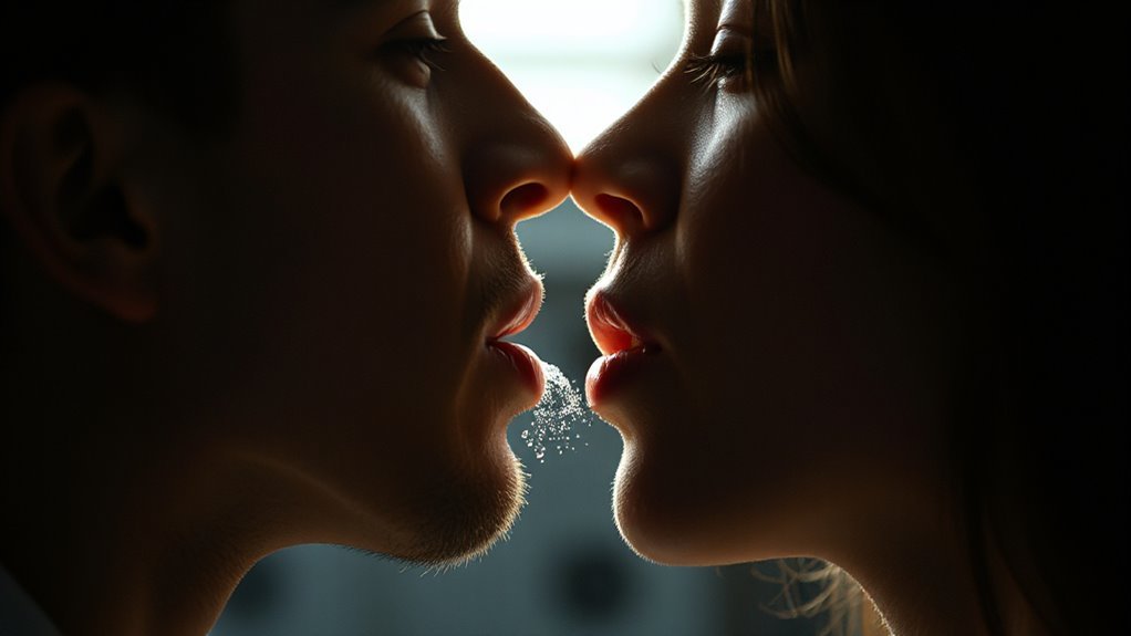 kissing and strep throat precautions