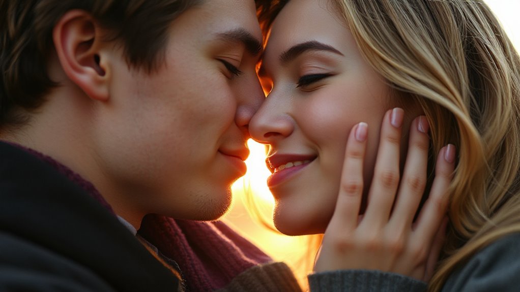 kissing boosts mood significantly