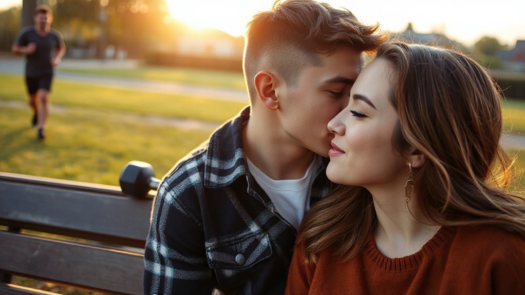 kissing burns calories joyfully