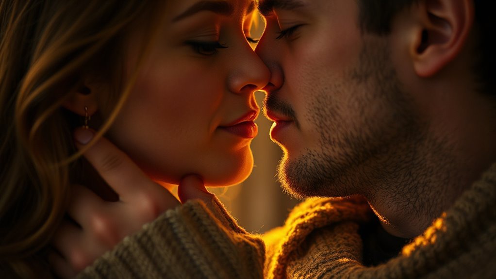 kissing cultivates emotional intimacy