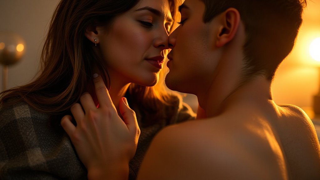 kissing enhances emotional intimacy