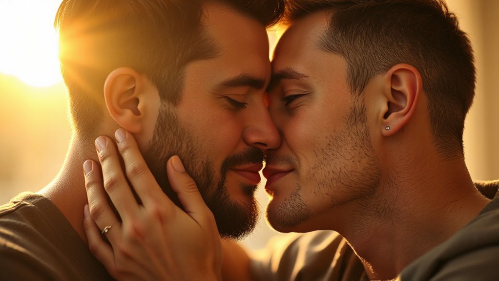 kissing enhances mental health