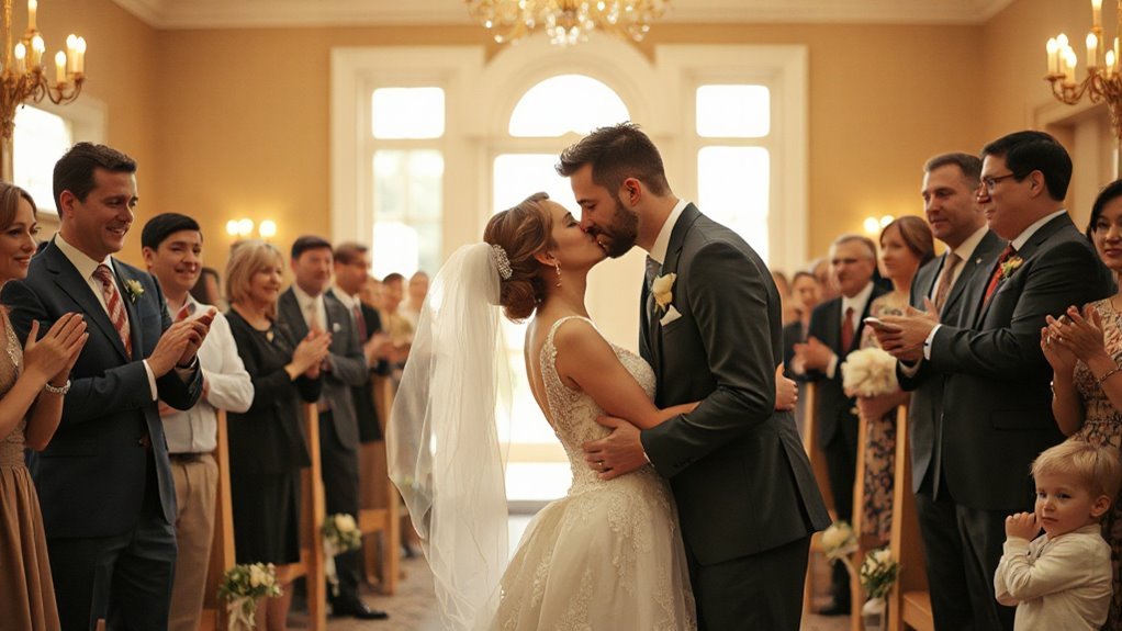 kissing etiquette for guests