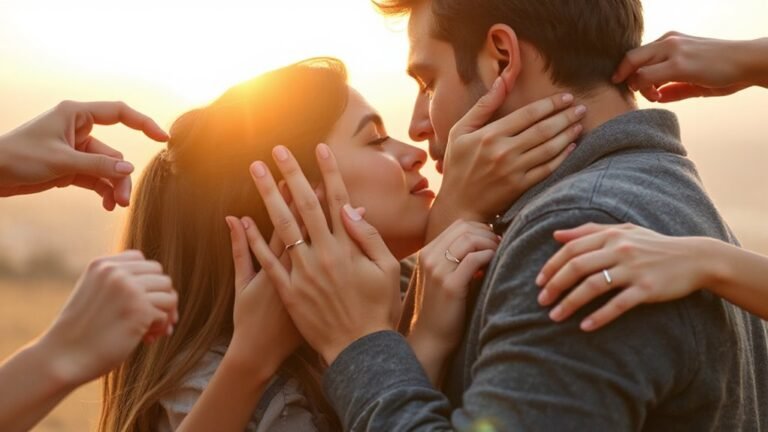 kissing hand positioning tips