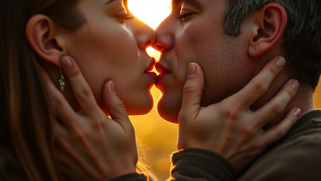 kissing hygiene and tenderness