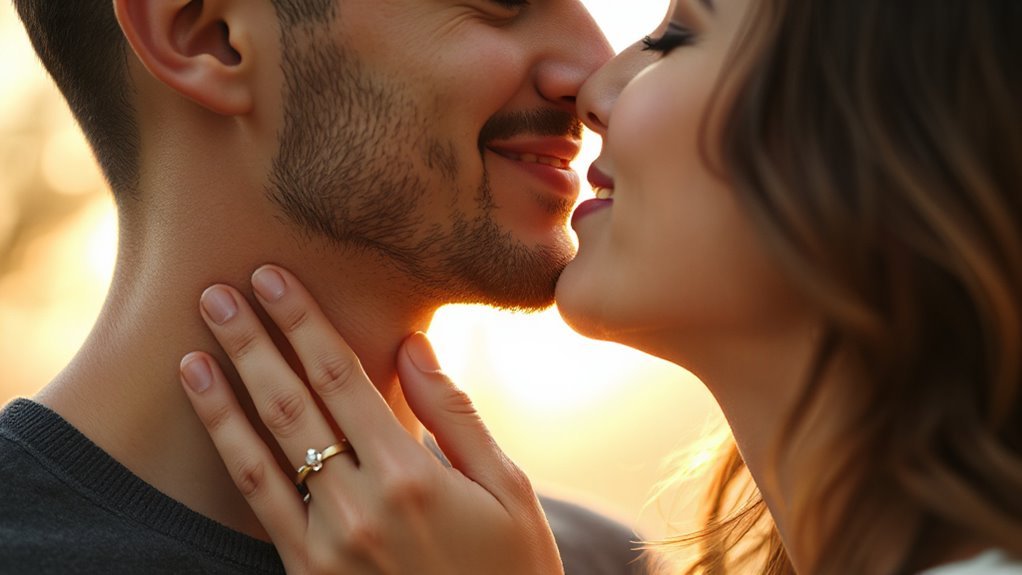 kissing strengthens emotional bonds