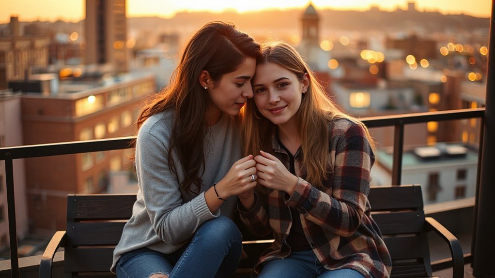 perfect moment for romance