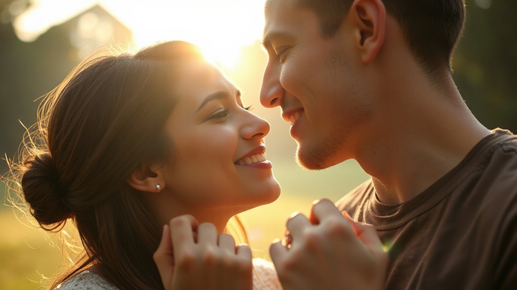 perfect moment gentle connection