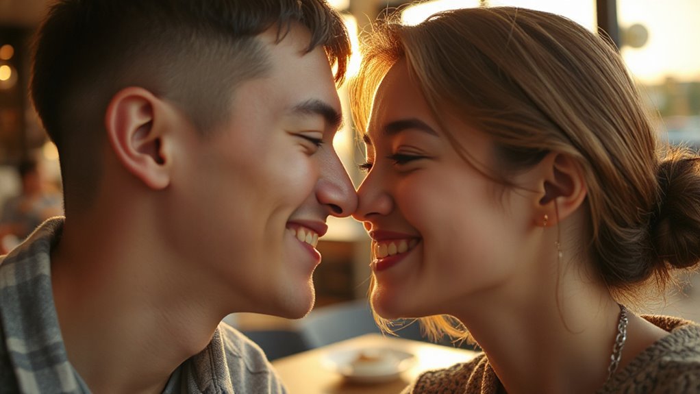 playful intimacy with laughter