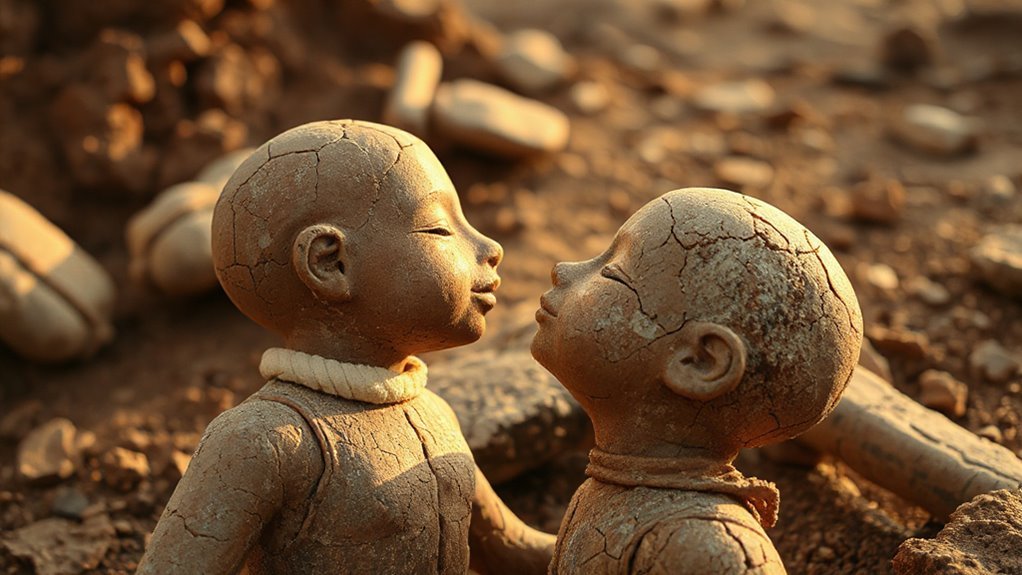 primitive kisses throughout history