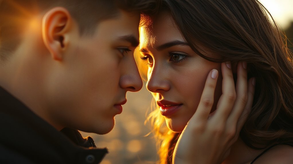 prolonged eye contact signals attraction