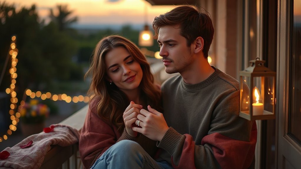 romantic atmosphere for connection