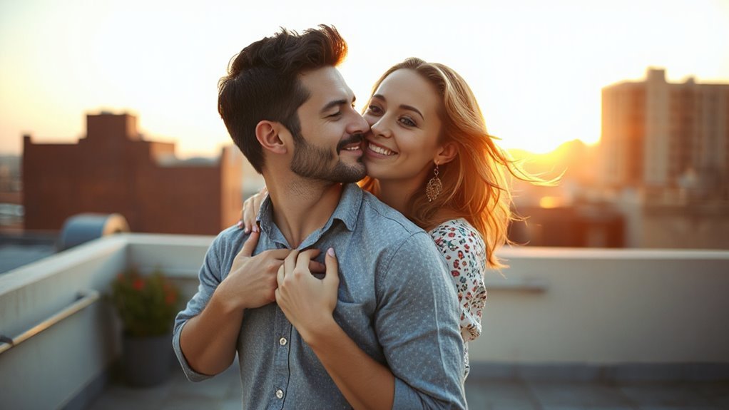 sneaky kiss sparks delight