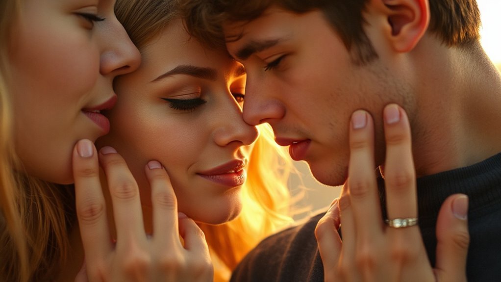 teasing romantic connection spark