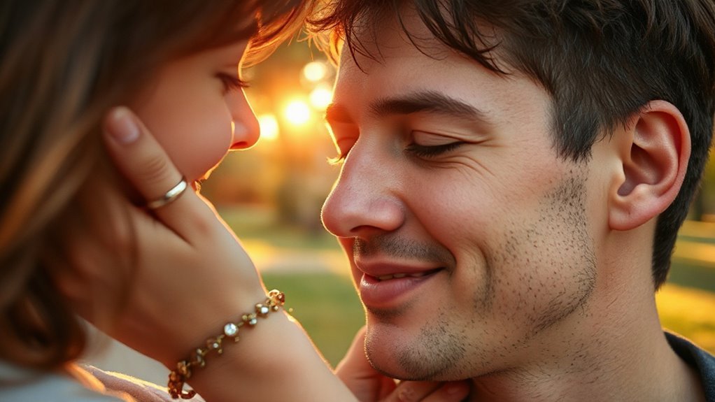 tenderness in affectionate moments