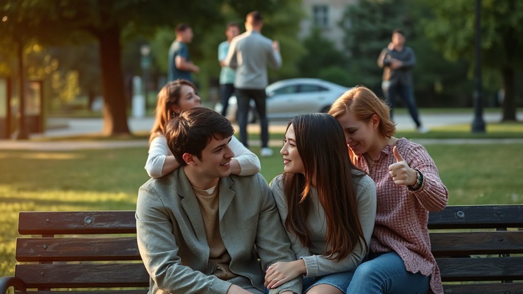 watch friends encouraging reactions